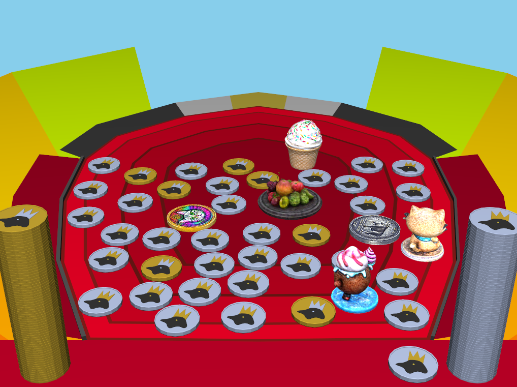 Screenshot of the Tux Pusher & Friends game