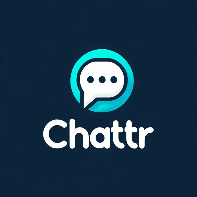 Chattr logo generated by a function call from chattr