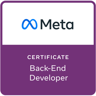 Meta Backend Developer badge