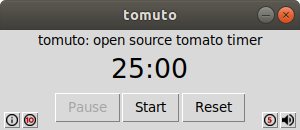 Tomuto screenshot on Ubuntu